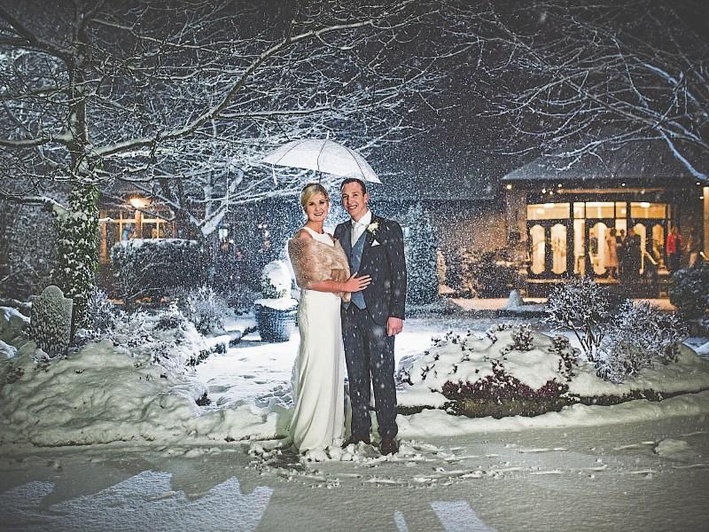 Newly-weds: Former Limerick hurling star Pat Tobin and Edwina Mullane on their wedding day  at the Woodlands House Hotel in Adare
