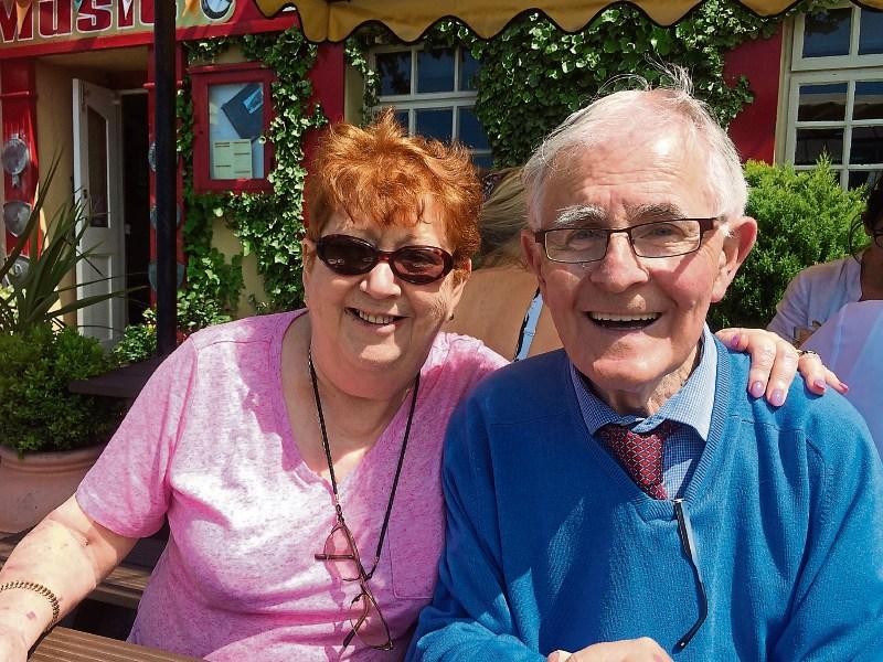 The late Sean Micks, pictured with his wife Breda