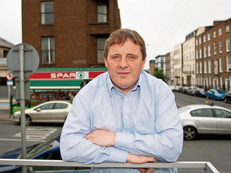 Shane Gleeson, of Spar on Catherine Street, said that staff are ‘under huge pressure’ to prevent theft. Teenage gangs have targeted a number of city centre stores, retailers say Picture: Press 22