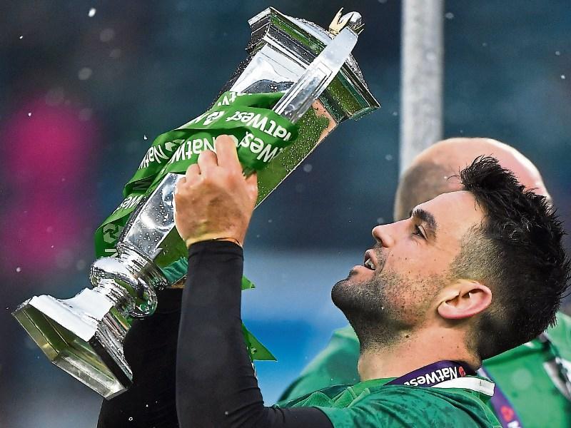 Limerick players celebrate NatWest 6 Nations Grand Slam glory at Twickenham