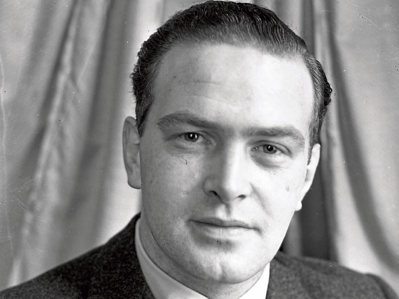 Donogh O'Malley pictured in 1967 for a feature done with the Limerick Leader