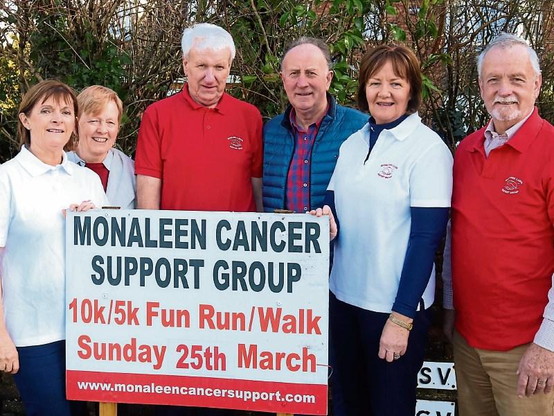 Launching the run: Geraldine Reidy, Pauline Ryan, Michael Barry, Pat Keating, Dorinda Dillon, Michael Reidy       Picture: Michael Cowhey