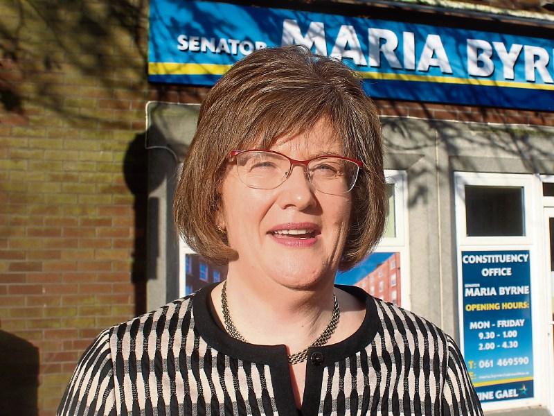 Senator Maria Byrne, above, retweeted a message from pro-repeal Health Minister Simon Harris, below
