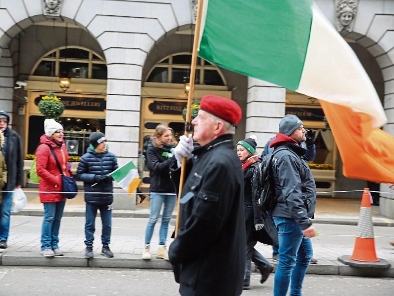 It was a day to remember for Murroe man Con Dee, who led the massive St Patrick&rsquo;s Day parade in London
