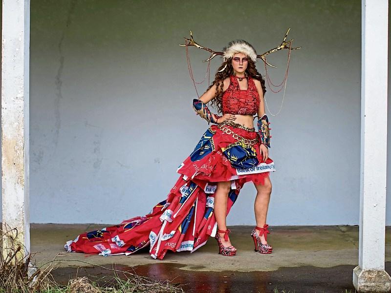 Stand up and fight: Colaiste Nano Nagle's entry to Junk Kouture