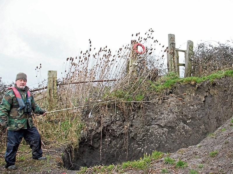 Pedestrians warned of sinkhole along popular Limerick walkway