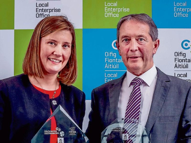 Eastway Remote Monitoring, which was named as the overall winner and best service business at the Local Enterprise Awards, is headed by husband-and-wife team Elaine and Bernard Berkery