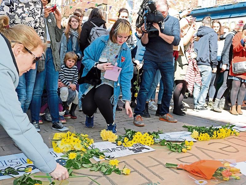 WATCH:  Limerick rally hears victims of sexual violence should 'not be discouraged'