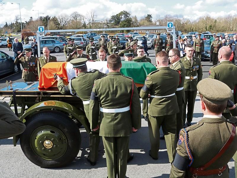 WATCH: Late Limerick priest receives full military honours at funeral