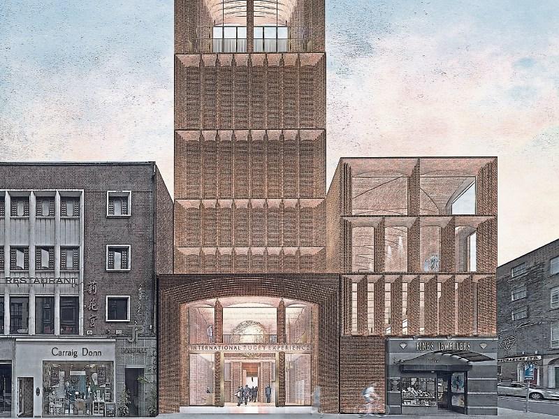 An artist’s impression of the proposed development on O’Connell Street