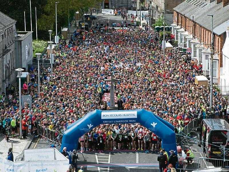 Bon Secours Hospital Great Limerick Run: Numbers are up for 2018 Picture: Press 22