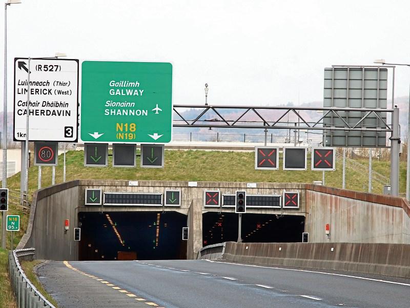 Delays as 'overheight vehicle' forces closure of one lane of Limerick Tunnel