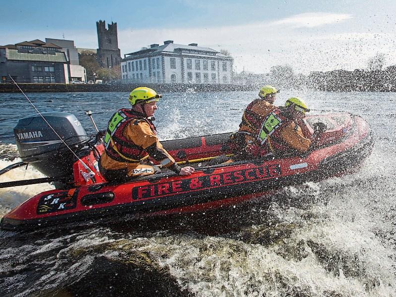 The FireSwift rescue boat was involved in the rescue this Tuesday night
