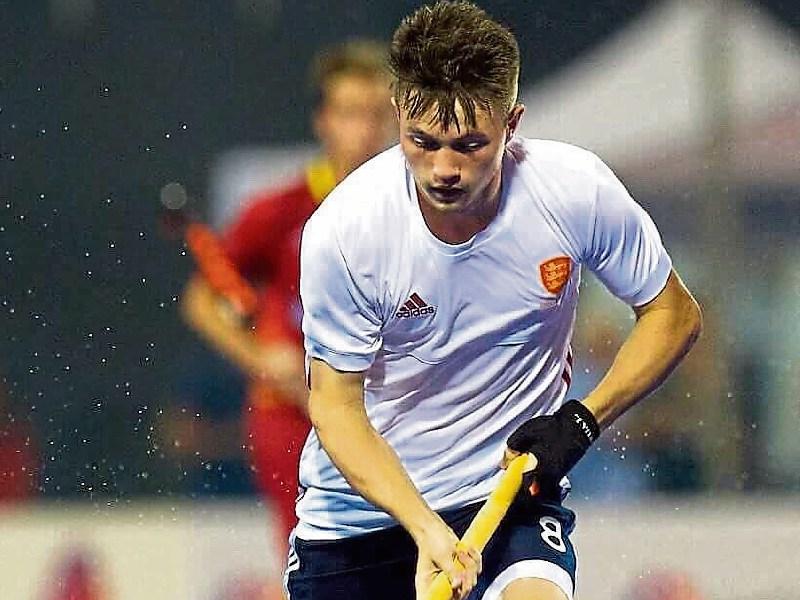 Zach Wallace in action for England and below, with cousins from Kilmallock and Ballymena