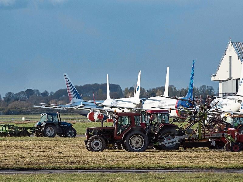 Shannon Airport has pledged its support to farmers battling the current fodder crisis by offering to repeat its intervention of 2013 when it harvested silage from its 400 acre site