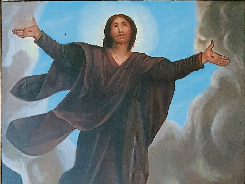 Timothy Collopy's painting the 'Ascension' hangs in the Augustinian Church, O'Connell Street