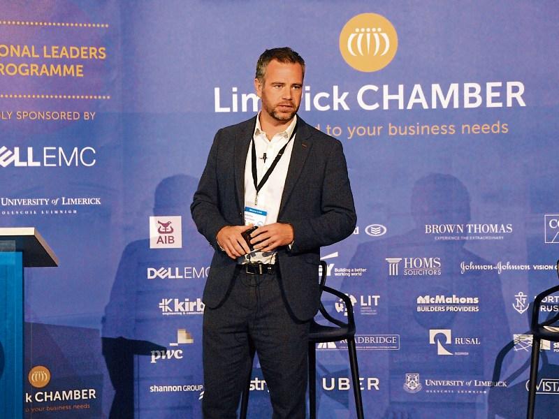 Limerick chamber confirms departure of CEO Dr James Ring