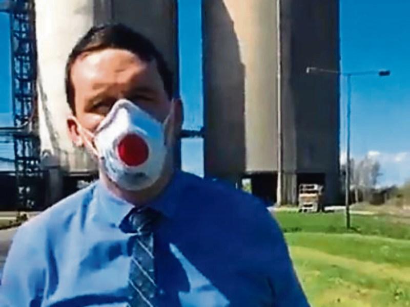 Masked councillor on Irish Cement plans: 'Is this what we want for our children in Limerick?'