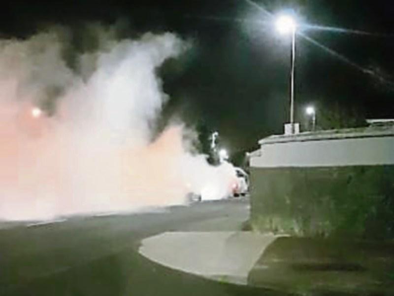 WATCH: Bus goes up in smoke causing traffic disruption in Limerick