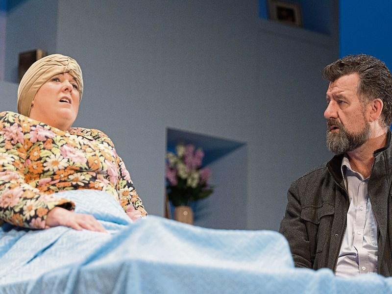 Clare Barrett and Steve Blount in Minding Frankie, coming to Lime Tree from May 1 to 3