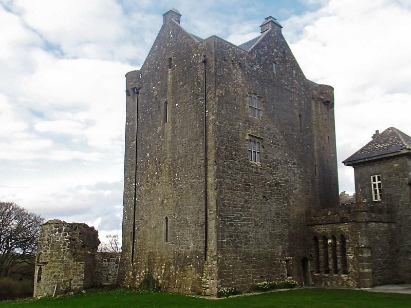 The 15th century Tower House, originally part of a Geraldine castle 