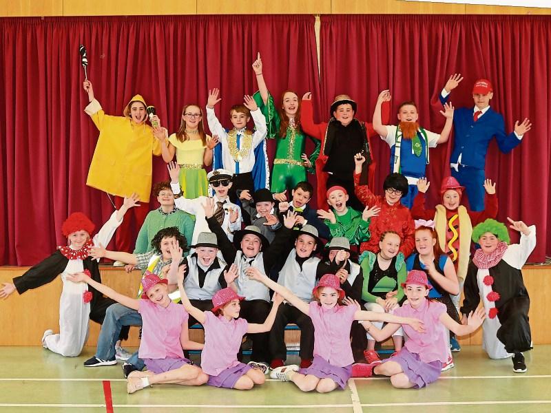 Some of the young stars who will appear in ‘From Moyross to Mars’ on Wednesday and Thursday Picture: Michael Cowhey
