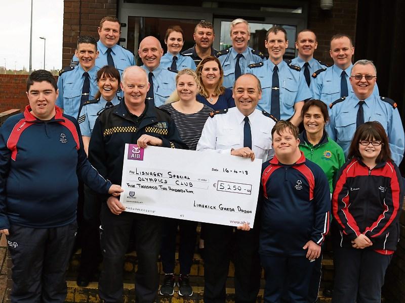 Limerick gardai climb raises funds for Special Olympics athletes