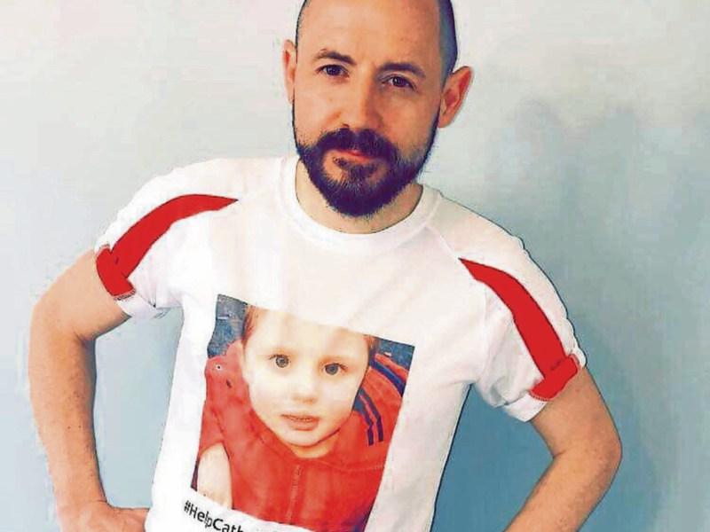 If you see Hugh Watters in his top with Cathal’s face give him a cheer!
