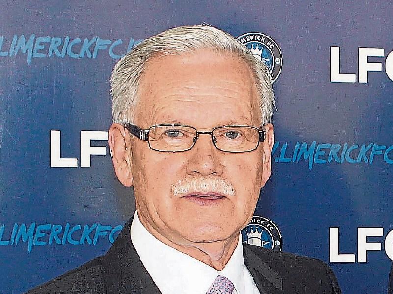 'Far down the road' with development plans for Bruff: Limerick FC boss Pat O&rsquo;Sullivan, who chairs the city&rsquo;s senior soccer outfit