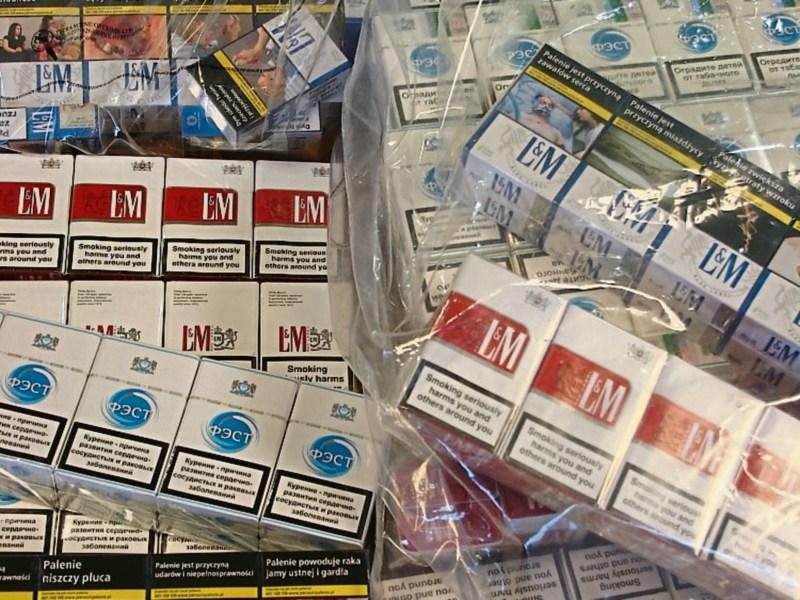 The illegal cigarettes, branded ‘L&M Blue’, ‘L&M Red’, and ‘P3CT’, originated in Poland, Revenue said