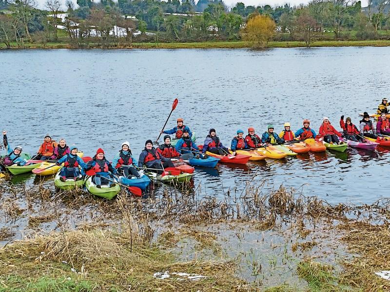 The Shannon Paddlers – launched on Sunday, May 13 - motto is wellness on the water