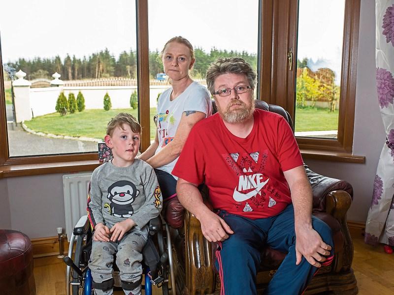 Shane Enright with his parents Richard and Caroline 