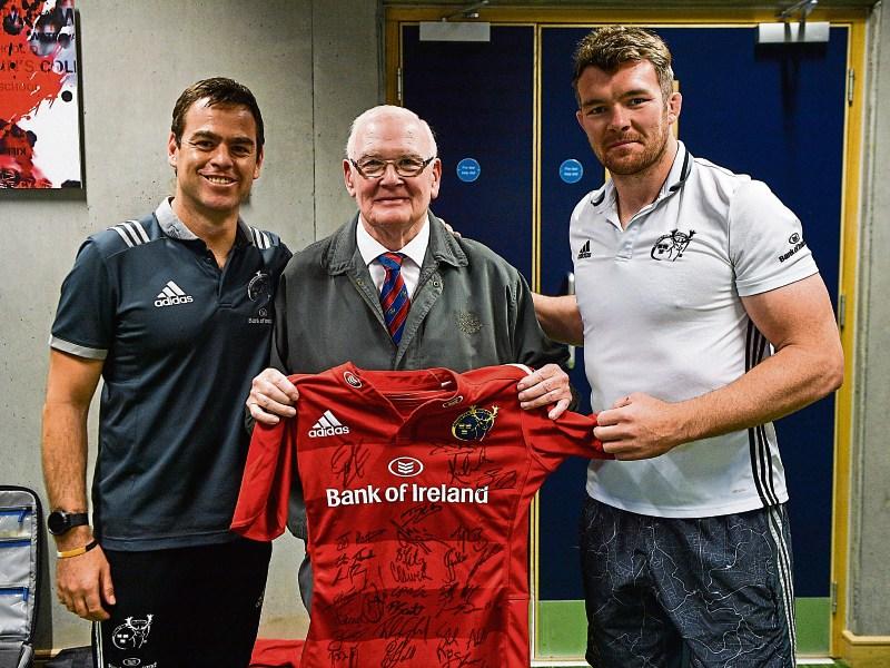 Munster's tribute to Limerick's 'voice of rugby' Len Dinneen