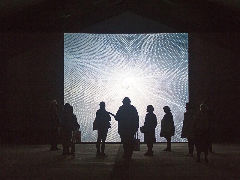 Irish artist John Gerrard’s Solar Reserve (Tonopah, Nevada) at the 38th EVA International Picture: Oisin McHugh, True Media