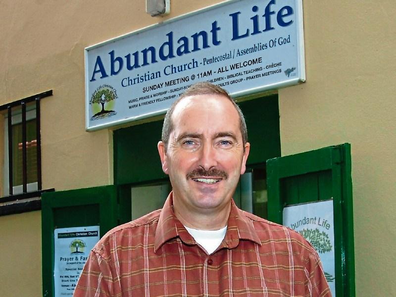 Joy: Rev Kevin Fitzgibbon, senior pastor with the church