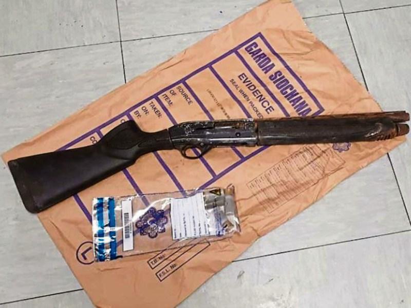 Sawn off shot gun seized during raid in Limerick