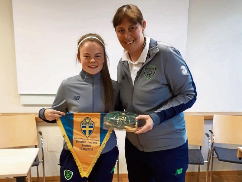 Newcastle West teenager stars for Ireland U-16s in Sweden