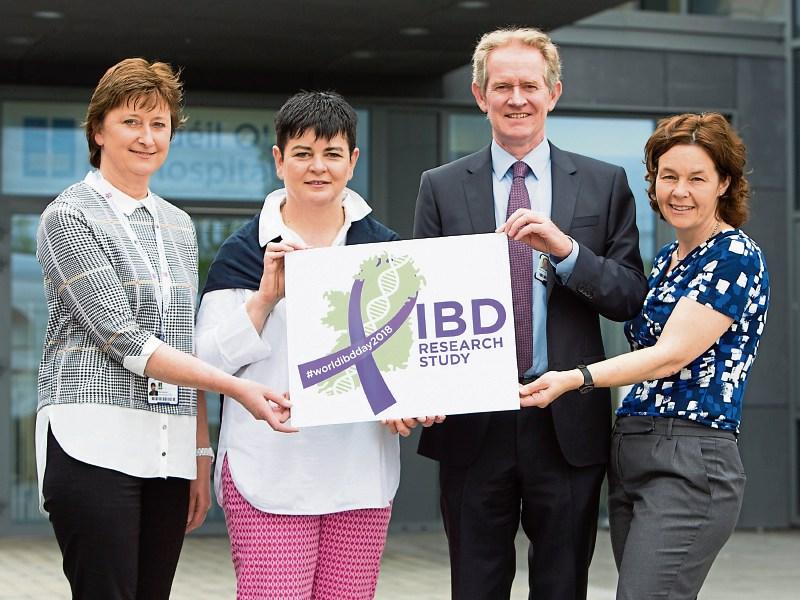 Rita Hinchion, UL HRI CRSU, Dr Maeve Skelly, Dr Manus Moloney and Elaine Conway, UL HRI CRSU Picture: Liam Burke Press 22  Photo captio