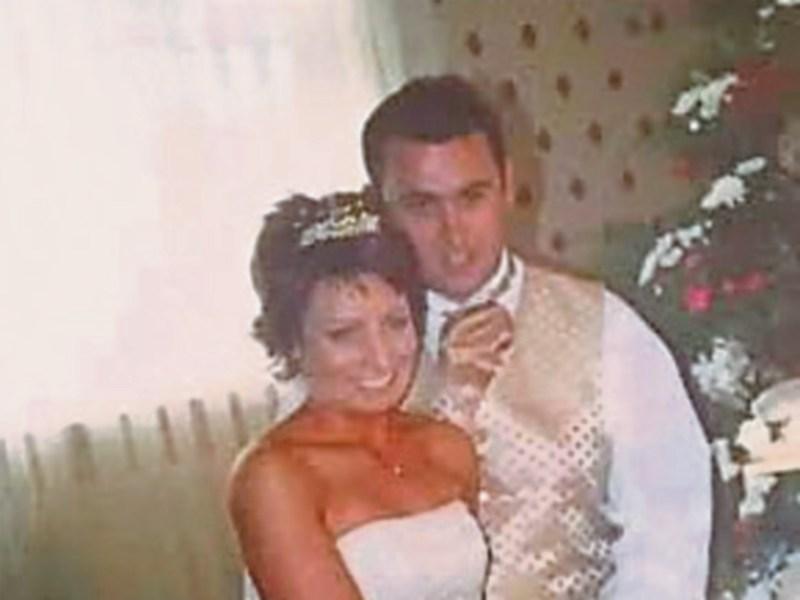 Jason Corbett and Mags Fitzpatrick on their wedding day