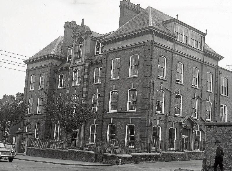 The Municipal Technical Institute on O'Connell Avenue, known locally as the Red Tech, opened in 1911. It is pictured here in 1964