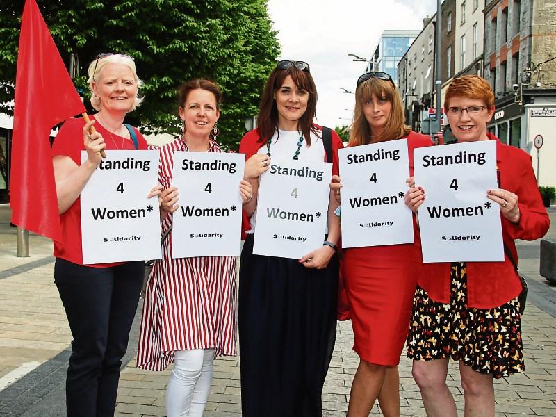 Women stage protest in Limerick city over CervicalCheck scandal