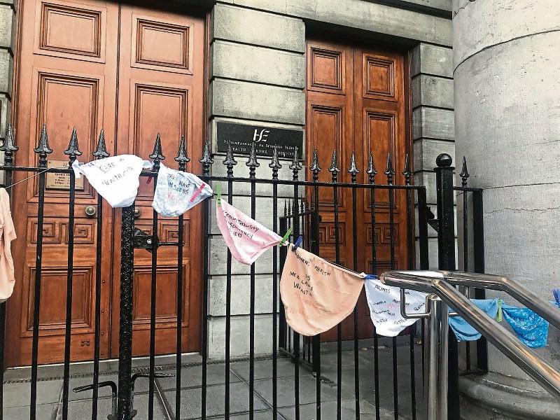‘Smears should not cause fear’: Limerick women use underwear to send message to HSE