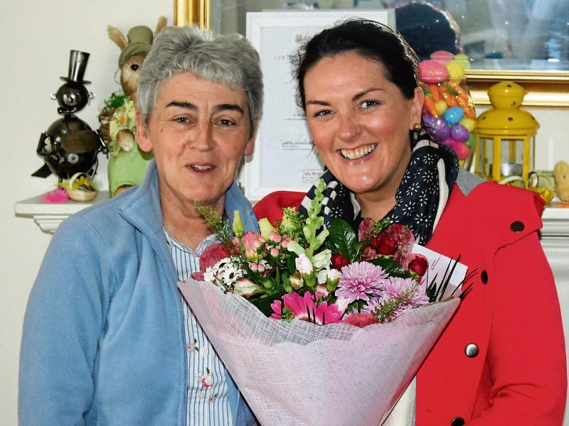 Two incredible women: Sr Helen Culhane, founder of the Children’s Grief Centre, and Olive Foley, ambassador for the charity