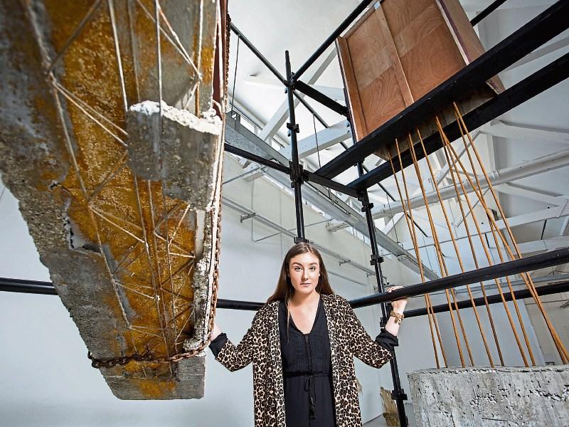 LSAD graduate Phoebe McDonagh at FLUX Picture: Alan Place