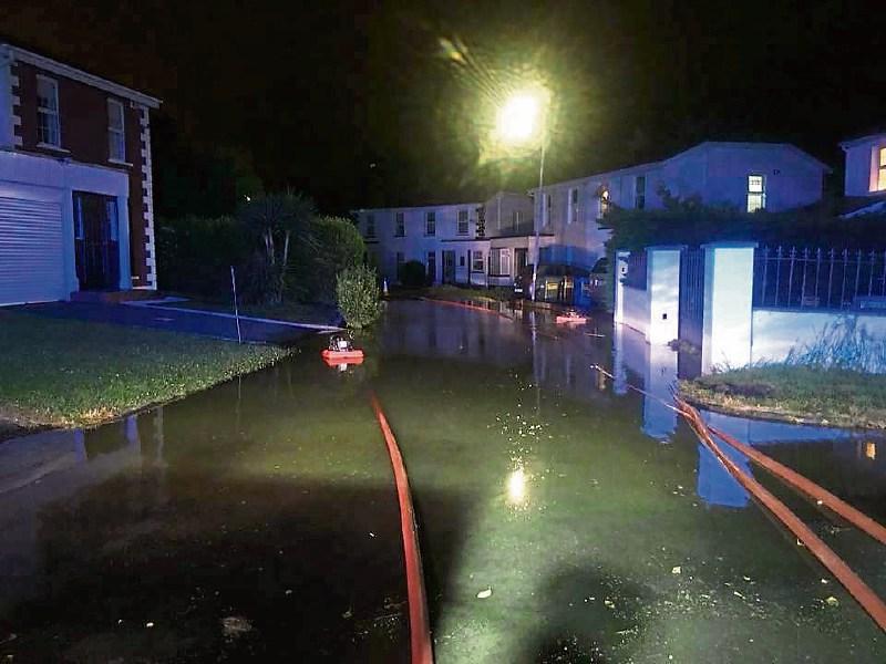 Burst water main causes floods in Limerick suburb