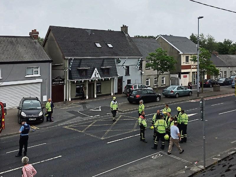 Fire crews attend road crash in Limerick City