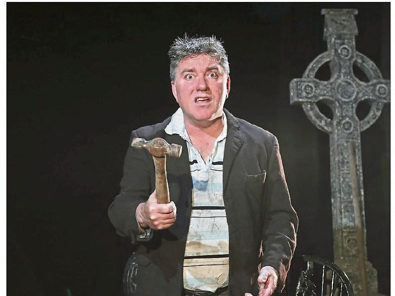Pat Shortt as the gravedigger in A Skull in Connemara