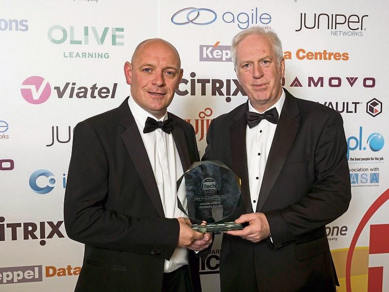 Ripplecom MD John McDonnell and Jim Gregg, Irish Computer Society