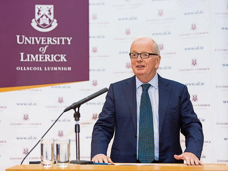 University of Limerick president Dr Desmond Fitzgerald: Still eyeing up the city