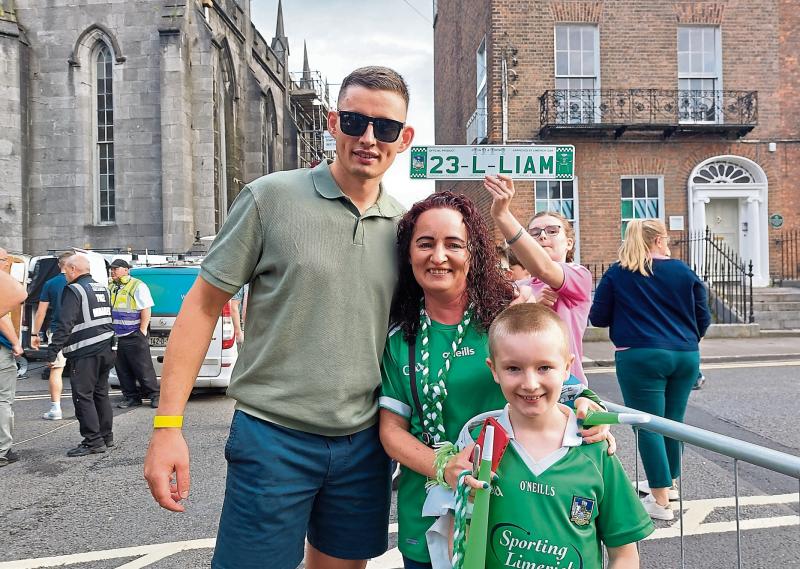 Young boy has experience of a lifetime at Limerick homecoming 